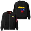 Flag Map of Venezuela Men's Bomber Jacket Thicken Windbreakers Softshell Jacket Outdoor Coat M view 2