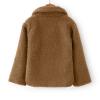 Toddler Boys Girls Coat Winter Windproof Thicken Coat Jacket Child Warm Fleece Button Outerwear (Coffee, 2-3 Years) view 3