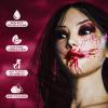 1 Pack 2.0 fl oz Fake Blood Splatter, Washable Makeup Blood Spray, Halloween Liquid Blood for Clothes, Zombie, Vampire and Monster SFX Makeup and Dress Up view 4