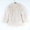 Girls' Outerwear Jackets, Toddler Girls Fashion Fluffy Faux Fleece Coat Windproof Winter Fleece (White, 3-4 Years) view 2