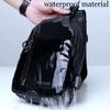 Hjkiopc Waterproof Sling Bags Mens Anti-theft Shoulder Crossbody Backpack with USB Charging Port& Headphone,Outdoor Lightweight Bag (Grey) view 4