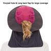 BASSDASH Women UPF 50 Sun Hat with Ponytail Hole Neck Flap Water Resistant Fishing Outdoor view 2