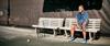 BuyBocceBalls Listing for Har-Tru - Tennis, Bocce, Golf Court Accessories - Benches - Deluxe Courtsider Court Bench - White view 2