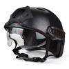 CMAIR4U Airsoft PJ Type Paintball Fast Helmet with Visor Goggles (BK) view 4