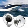 45 Degree Boat Marine Deck Filler Keyless Lift Cap Fits 38mm (1.5") /50mm (2") Diameter fuel hose Stainless steel 316 Boat Hardware Accessories Socket yacht W/O-ring seal (Option: Diesel, 2" /50mm) view 2