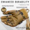 Glove Station Tactical Gloves for Men  Touchscreen Utility Gear with Hard Knuckle Protection Used in Motorcycle, Airsoft, Combat, Police, Shooting & Outdoor Work Camouflage - Hard Knuckle Large view 2