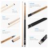 PEARSON Cues Prestige Series Pool Cue  58 Maple Wood, Low-Deflection Shaft, Quick Release Joint | Professional Billiard Stick for Serious Players & Tournament Play, 20 Oz. Black, Maple and Blue view 3
