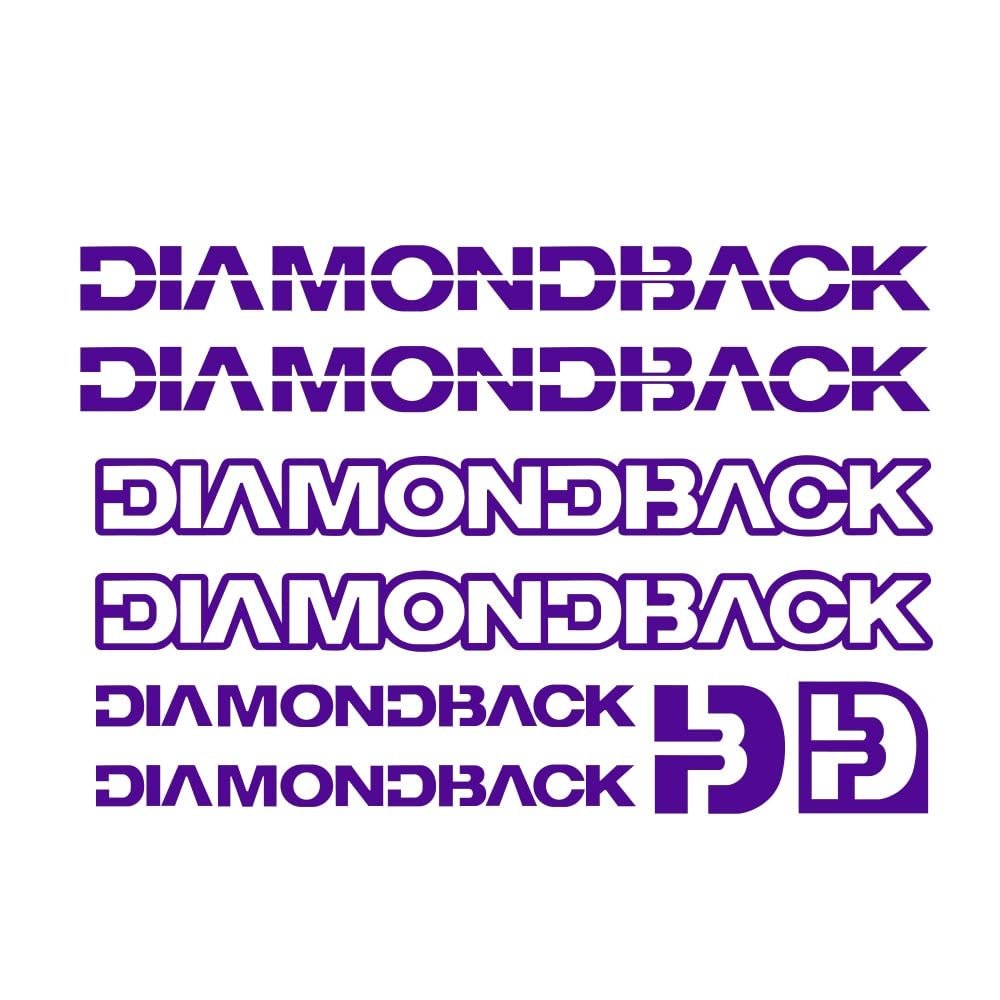 for Diamond Back Bike Sticker/Decal Set (Yellow)