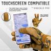 Glove Station Tactical Gloves for Men  Touchscreen Utility Gear with Hard Knuckle Protection Used in Motorcycle, Airsoft, Combat, Police, Shooting & Outdoor Work Camouflage - Hard Knuckle Small view 4