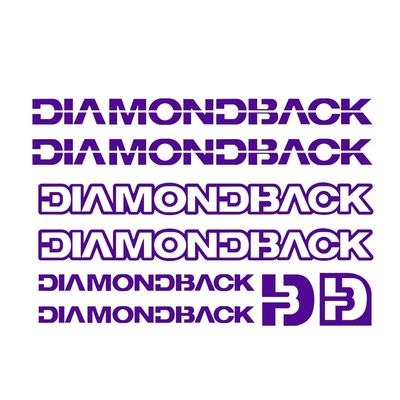 for Diamond Back Bike Sticker/Decal Set (Black)