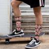 ShineSand Custom Face Socks with Picture, Personalized Socks with Photo Customized Unisex Funny Crew Sock Gifts for Men Women view 2
