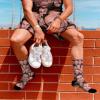 ShineSand Custom Face Socks with Picture, Personalized Socks with Photo Customized Unisex Funny Crew Sock Gifts for Men Women view 3