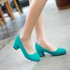 Dear Time Women's Elegant Pearl Ankle Buckle Pointy Toe Ballets Flats,Fashion Vintange Dress Flat Sandals Y-Green US 3.5 view 3