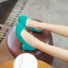 Dear Time Women's Elegant Pearl Ankle Buckle Pointy Toe Ballets Flats,Fashion Vintange Dress Flat Sandals Y-Green US 3.5 view 4