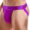 JOCKMAIL Mens Jockstrap Underwear Jock Straps Male Athletic Supporters for Men Purple view 4