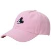 Cartoon Baseball Cap Embroidery and Printing Sun Hats Men Women Hip Hop Baseball Hat for Outdoor Sports Decoration (Pink) view 1