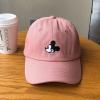Cartoon Baseball Cap Embroidery and Printing Sun Hats Men Women Hip Hop Baseball Hat for Outdoor Sports Decoration (Pink) view 4