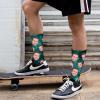 ShineSand Custom Face Socks with Picture, Personalized Socks with Photo Customized Unisex Funny Crew Sock Gifts for Men Women view 2