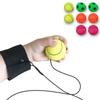 ZUYEE 8-Pack 1.85 Inch Wrist Return Balls - Rubber Balls on Elastic String Sports Rebound Toy for Kids Teens Wrist Exercise & Play (Basketball, Baseball, Soccer) view 1