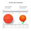 ZUYEE 8-Pack 1.85 Inch Wrist Return Balls - Rubber Balls on Elastic String Sports Rebound Toy for Kids Teens Wrist Exercise & Play (Basketball, Baseball, Soccer) view 3
