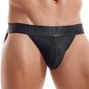 JOCKMAIL Mens Jockstrap Underwear Jock Straps Male Athletic Supporters for Men Black view 4