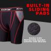 KOOPOW Boys' Sliding Shorts Youth Padded Slider Shorts Sliding Pads with Cup Pocket for Baseball, Football, Lacrosse, Hockey view 2