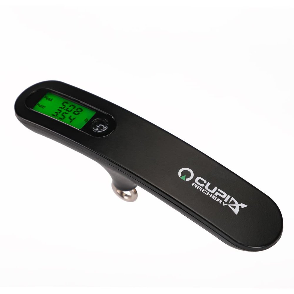 Digital Bow Scale,110 lbs High Precision Archery Bow Scale (Black)