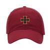 Baseball Cap Men Cross of Iron Wehrmacht Embroidered Washed Cotton Dad Hat Baseball Caps (Red,7 5/8) view 1