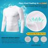 MEETYOO Men's Compression Shirt, Cool Dry Long Sleeve Underwear Top for Men, Sport Fitness Base Layer view 2