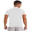 Freebily Mens Basic Turtleneck Short Sleeve T-Shirts Slim Fit Undershirt Solid Knitwear Sweaters White A Large view 4