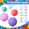 Chivao 200 Pieces Table Tennis Balls Washable Game Table Tennis Mini Plastic Balls for Pool Carnival Party Game(Colorful) view 3