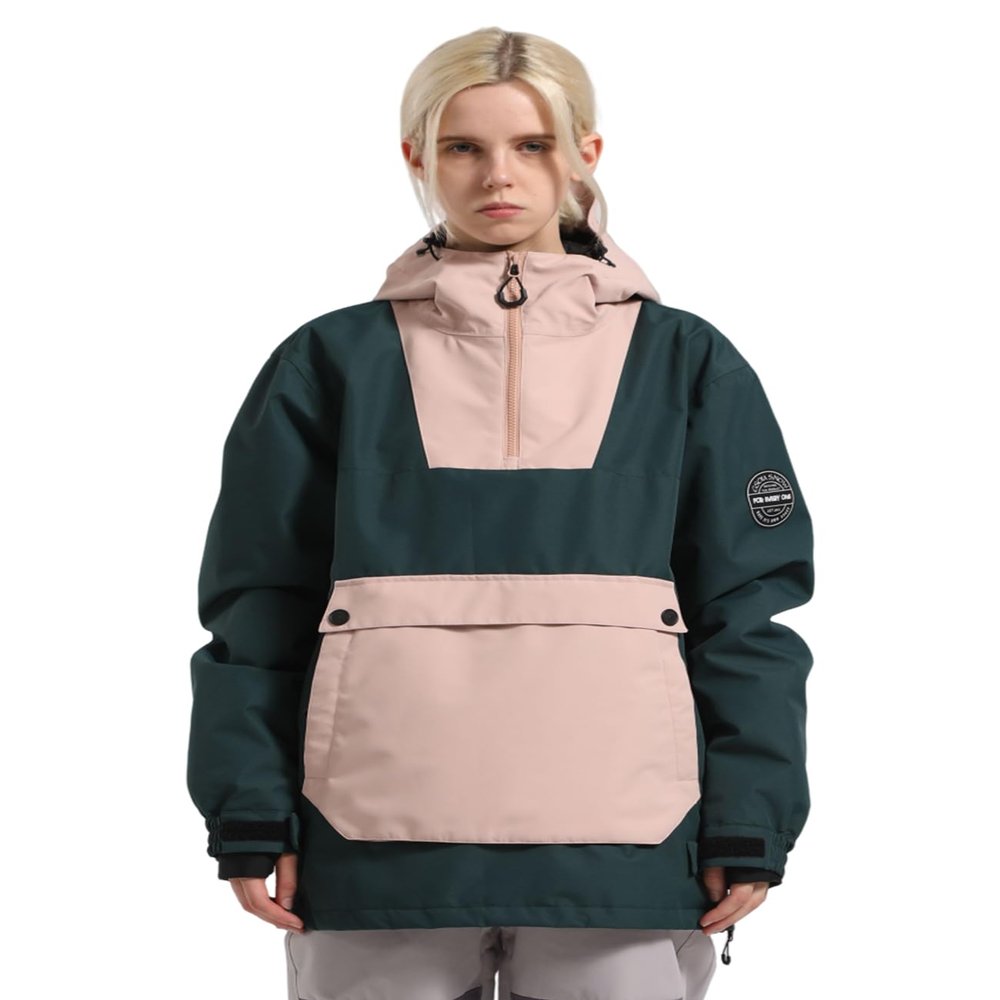 BSASB Men Ski Jackets Snowboard Coats Women Waterproof Pullover Jacket Winter Sports Windproof Warm
