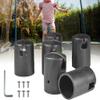 Trampoline Enclosure Pole Caps for Flat Steel Sheet Top Ring System, Durable Trampoline Pillar Rod End Caps Protector (13pcs) view 3
