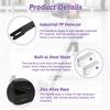 MroMax 2Pcs Luggage Handle, Brown Plastic Pull Handle Grip Replacement for Luggage Suitcase Box view 4