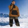 BSASB Men Ski Jackets Snowboard Coats Women Waterproof Pullover Jacket Winter Sports Windproof Warm view 4