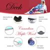 CAPARK Skateboards for Beginners Adults Youths Teens Kids Girls Boys 31 Inch Pro Complete Skate Boards 7 Layer Canadian Maple Double Kick Concave Longboards (Colorful Skull) view 3