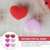 SEWACC 6Pcs Silicone Tennis Racket Vibration Dampeners Heart Shape Shock Absorbers for Tennis Racquet Stability and Vibration Reduction view 3