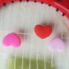 SEWACC 6Pcs Silicone Tennis Racket Vibration Dampeners Heart Shape Shock Absorbers for Tennis Racquet Stability and Vibration Reduction view 4