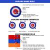 GUANGLU 3 in 1 Table Shuffleboard - Curling and Bowling Set, Portable and Foldable Family Game for Adults and Kids Indoors and Outdoors view 4