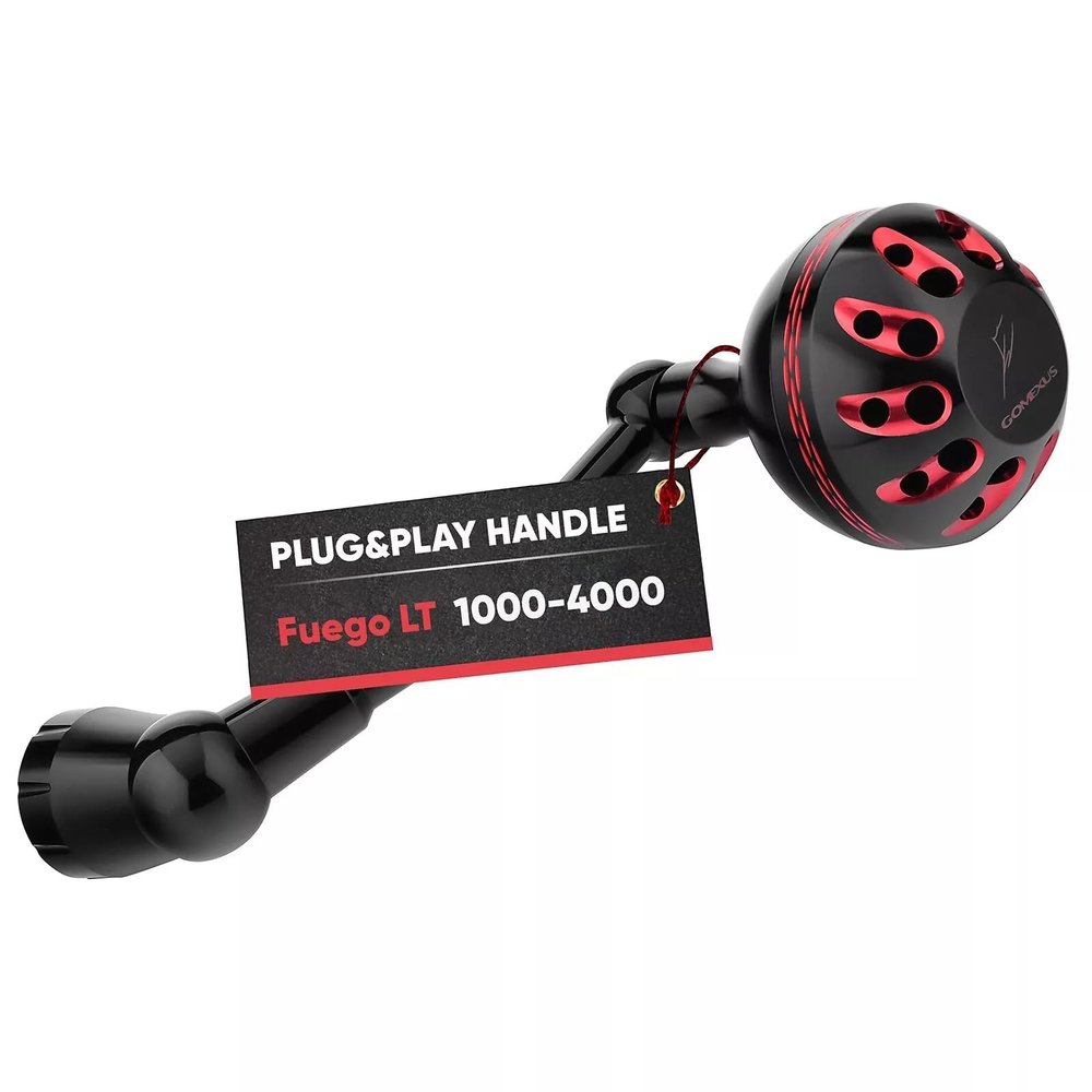 GOMEXUS Power Handle Compatible with Daiwa Fuego LT Ballistic LT 1000-4000,Fishing Spinning Reel Replacement Parts