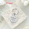 BAZLJY Husband Gift - Father's Day Keychain from Wife - Dad Key Chain for Birthday, Anniversary view 2