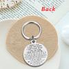 BAZLJY Husband Gift - Father's Day Keychain from Wife - Dad Key Chain for Birthday, Anniversary view 3