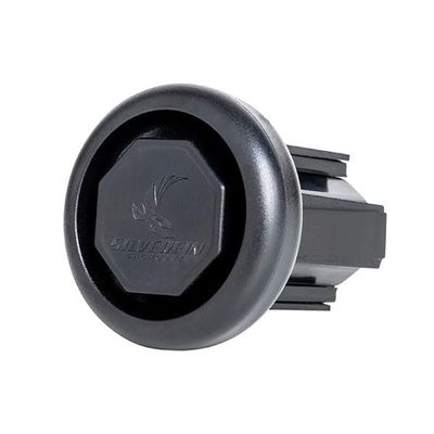 Silverfin Lacrosse End Cap | Lacrosse Stick Butt End Cap: Sturdy & Easy to Install| Lightweight, Durable Lacrosse Butt End Caps With Firm Grip For Superior Stick Control| Suitable For All Skill Levels