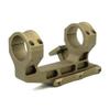 Tactical Fast 1.93" Scope Mount 30mm Tube with Red Dot Sight 35 Degree Offset Mount Plate Base (Sand) view 3