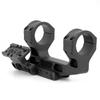 Tactical Fast 1.93" Scope Mount for 30mm Tube Scope with Red Dot Sight 35 Degree Offset Mount Plate Base (Black) view 1