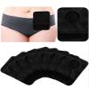 Boao 8 Pcs Stretchy Bag Cover Washable Pouch Liner for Women Men Lightweight Pouch Care Reusable Protector Protective Bag (Black) view 1