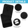 Boao 8 Pcs Stretchy Bag Cover Washable Pouch Liner for Women Men Lightweight Pouch Care Reusable Protector Protective Bag (Black) view 3