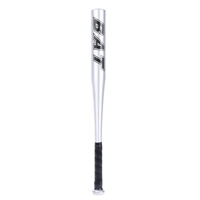 SZYT 25 inch Baseball Bat Self-Defense Softball Bat Home Defense Lightweight Aluminum Alloy Silver