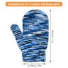 ONESING 5 Pair Toddler Mittens and Winter Gloves - Warm Black Gloves for Newborn Girls and Boys view 2