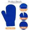 ONESING 5 Pair Toddler Mittens and Winter Gloves - Warm Black Gloves for Newborn Girls and Boys view 3